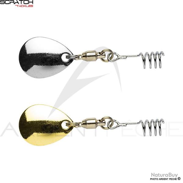 Palettes SCRATCH TACKLE Quick colorado Silver