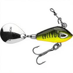 Poisson nageur SCRATCH TACKLE Jig vera spin 21g FTDN Fire tiger/Dos noir