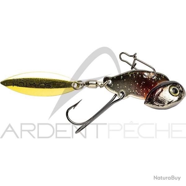 Lame SCRATCH TACKLE Jig vera spin shallow 7g ADN Ablette dos noir