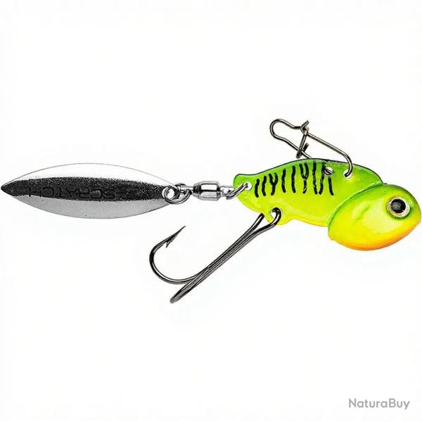 Lame SCRATCH TACKLE Jig vera spin shallow 21g FTDG Fire tiger/Dos vert