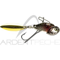 Lame SCRATCH TACKLE Jig vera spin shallow 21g ADN Ablette dos noir