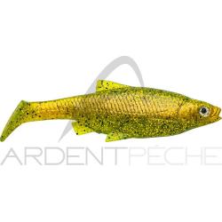 Leurre souple SAVAGE GEAR Roach paddle tail 75 Muddy roach