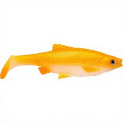 Leurre souple SAVAGE GEAR Roach paddle tail 75 Goldfish