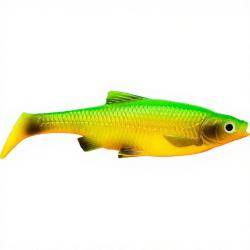 Leurre souple SAVAGE GEAR Roach paddle tail 100 Firetiger