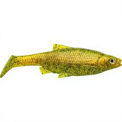 Leurre souple SAVAGE GEAR Roach paddle tail 125 Muddy roach
