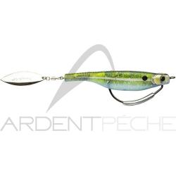 Leurre souple HYPERLASTICS Dartspin pro 5 1/2 Glass Minnow silver