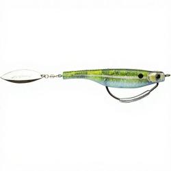 Leurre souple HYPERLASTICS Dartspin pro 5 1/2 Glass Minnow silver
