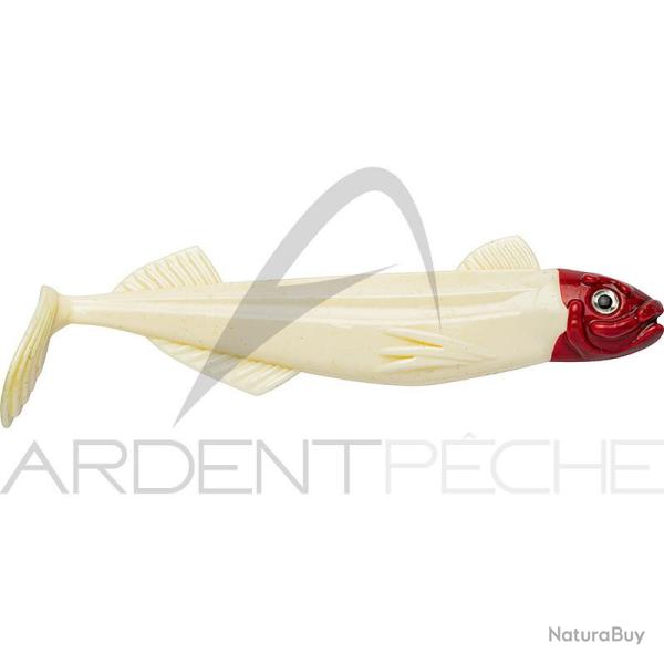 Leurre souple DELALANDE Speed factor non mont� 13cm x1 61 Blanc t�te rouge