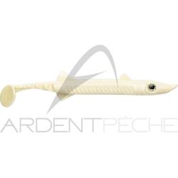 Leurre souple DELALANDE Sea pike non mont&eacute; 14cm x1 10 Blanc