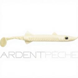 Leurre souple DELALANDE Sea pike non mont&eacute; 14cm x1 10 Blanc