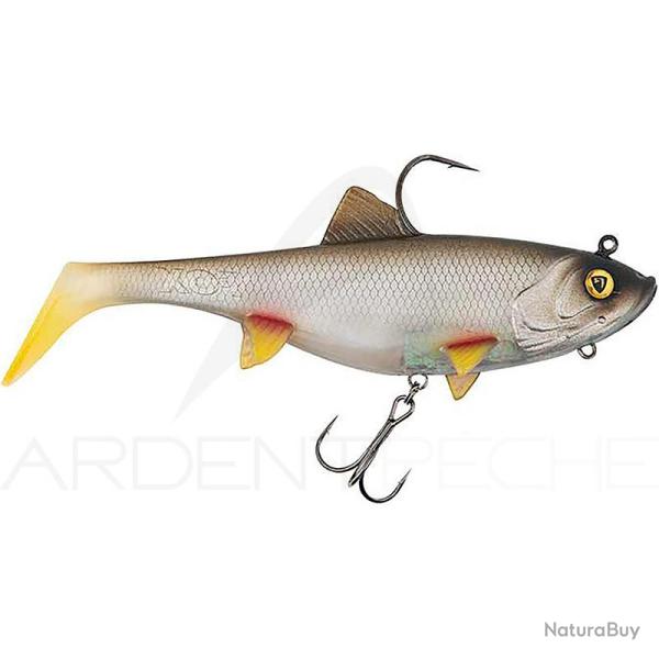 Leurre souple FOX RAGE Replicant 14cm wobble Silver ghost