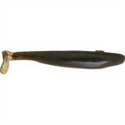 Leurre souple GAN CRAFT Bariki shad 6.8 02 Green pumpkin shad