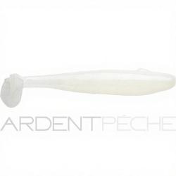 Leurre souple GAN CRAFT Bariki shad 6.8 05 Pearl white