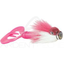 Leurre CWC Miuras mouse big 23cm 95g F800 Pink white