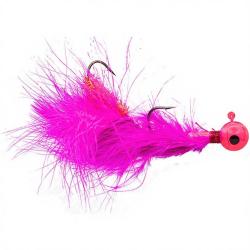 Bucktail jig SIERRA SPOON Jig articulated 14g Rose