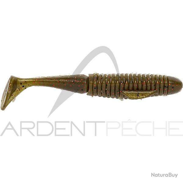 Leurre souple DUO Realis boostar wake 3.5 F018 Green pumpkin red flake