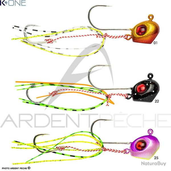 T�te plomb�e K ONE Tenya jigsten GFX 28g 01