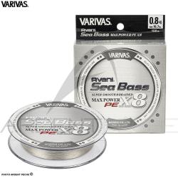 Tresse VARIVAS Avani seabass max 150m PE1.2