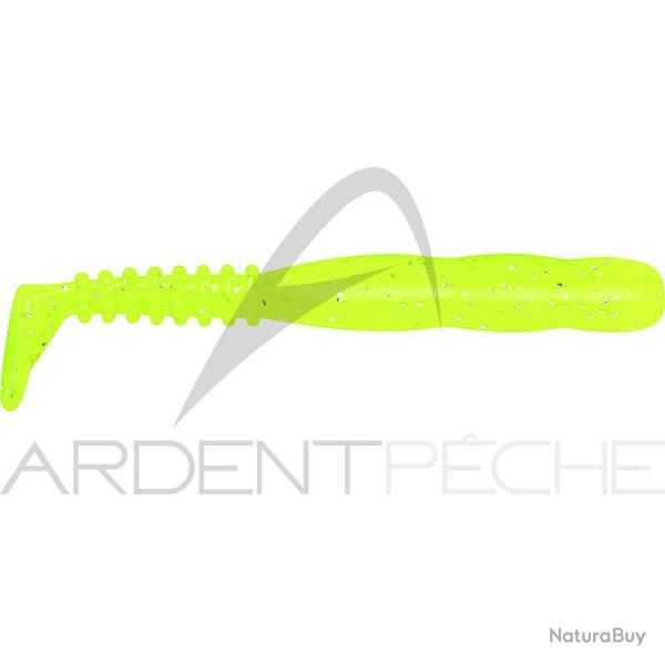 Leurre souple REINS Rockvibe shad 2 129 Glow chart silver