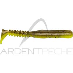 Leurre souple REINS Rockvibe shad 2 B08 Green pumpkin chart