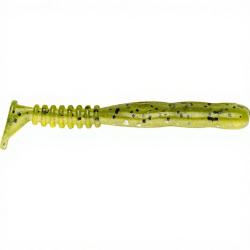 Leurre souple REINS Rockvibe shad 3 B16 Dos vert