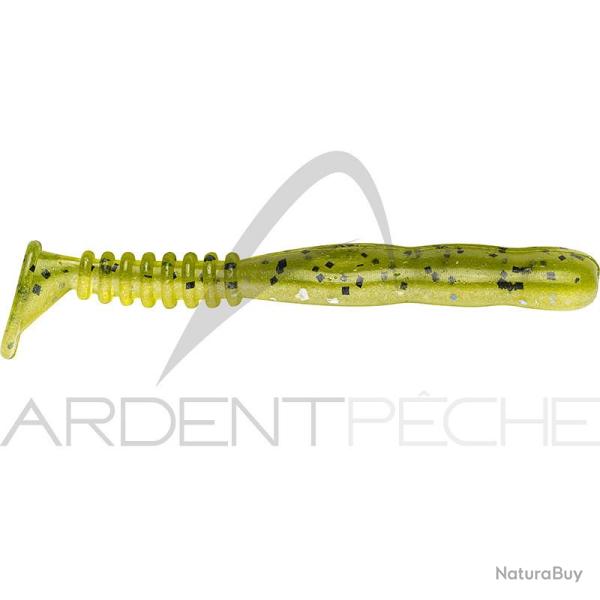 Leurre souple REINS Rockvibe shad 3 B16 Dos vert