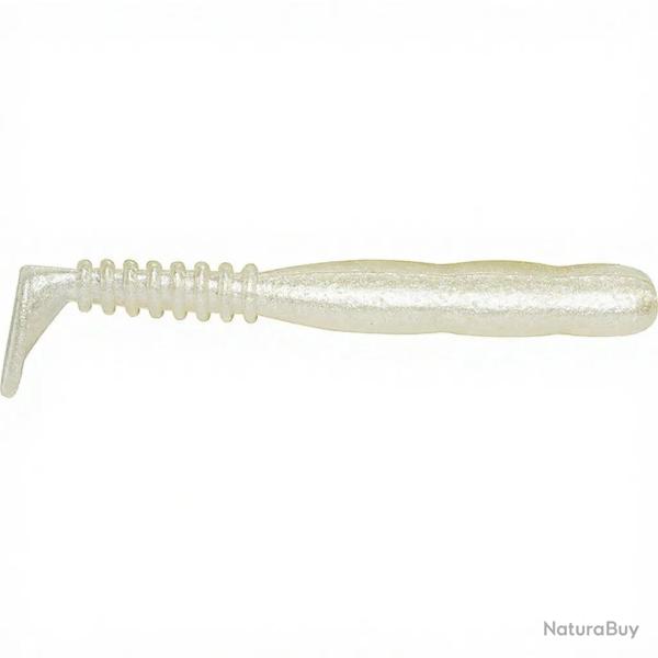 Leurre souple REINS Rockvibe shad 3.5 014 Pearl white