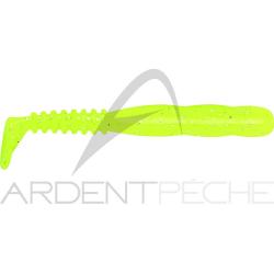 Leurre souple REINS Rockvibe shad 4 129 Glow chart silver