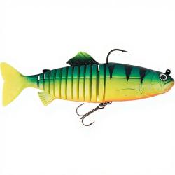 Leurre souple FOX RAGE Replicant jointed 18cm UV Firetiger