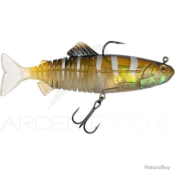 Leurre souple FOX RAGE Replicant jointed 18cm UV Ghost ayu