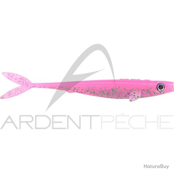 Leurre souple SPRO Iris V Power 130 x1 UV Flamingo