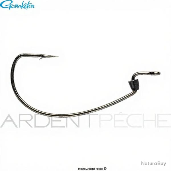 Hame�on texan GAMAKATSU Worm offset EWG with silicon stopper H2/0