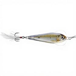Jig LIVE TARGET Flutter sardine 80 Silver bronze