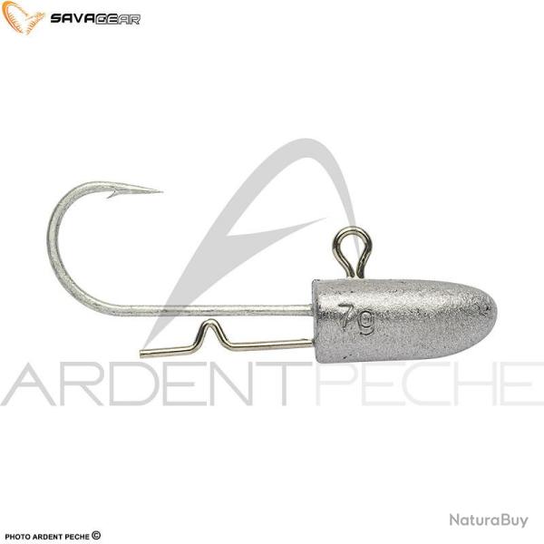 T�te plomb�e SAVAGE GEAR Bullet 40g