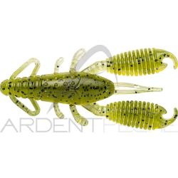 Leurre souple REINS Ring craw mini 2.5 B16 Dos vert