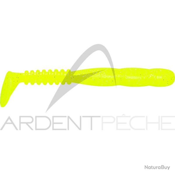 Leurre souple REINS Fat rockvibe shad 4 129 Glow chart silver