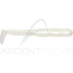 Leurre souple REINS Fat rockvibe shad 4 014 Pearl white