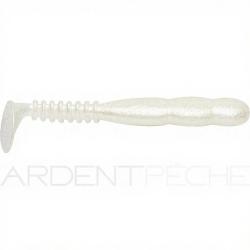 Leurre souple REINS Fat rockvibe shad 4 014 Pearl white