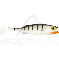 Leurre souple LMAB Kofi barsch 11cm White tiger