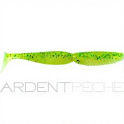 Leurre souple MEGABASS Super spindle worm 5 VM Lime shad