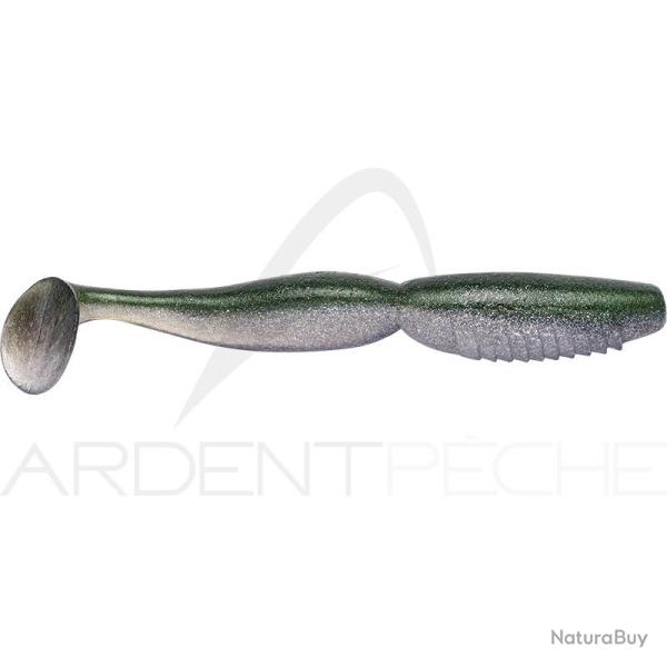 Leurre souple MEGABASS Super spindle worm 5 VM Green shirasu