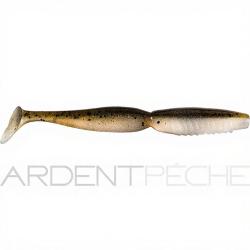 Leurre souple MEGABASS Super spindle worm 4 VM Green Pumpkin shad