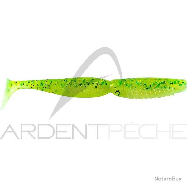 Leurre souple MEGABASS Super spindle worm 4 VM Lime Shad