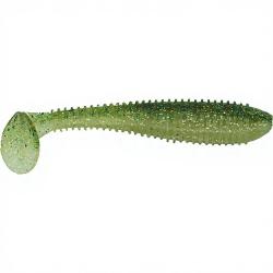 Leurre souple BASS ASSASSIN Litl&acute; boss 3.5 423 Silver flash minnow