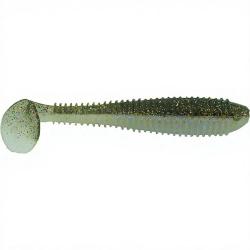 Leurre souple BASS ASSASSIN Litl&acute; boss 3.5 504 Mat shad
