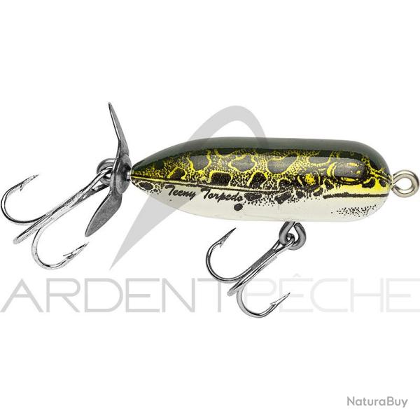 Poisson nageur HEDDON Teeny torpedo 38 NF Natural leopard frog