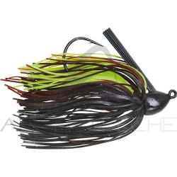 Rubber jig BOOYAH Baby boo jig 8.75g 07 Black/Black brown chartreuse