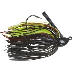 Rubber jig BOOYAH Baby boo jig 8.75g 07 Black/Black brown chartreuse