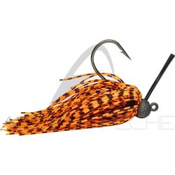 Rubber jig SCRATCH TACKLE Stand up jig 7g ONT Orange/Noir/Tiger