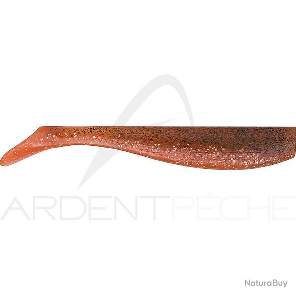 Leurre souple MADNESS Bakuree shad KB 150 Tinsel orange